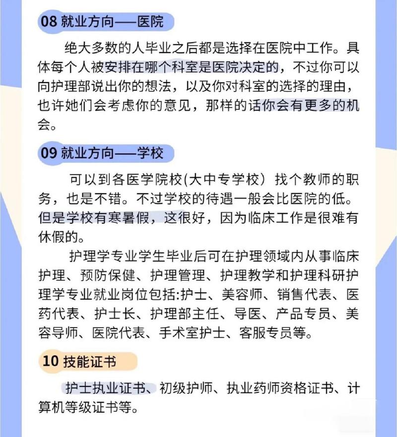 护理医学就业前景,护理医学就业前景分析?-第3张图片-职教招生网 护理医学就业前景,护理医学就业前景分析?-第3张图片-职教招生网