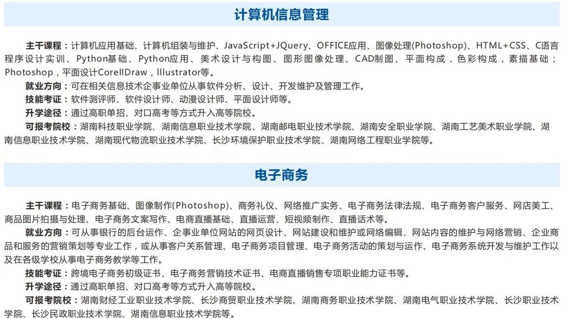 电子商务大类有什么专业?电子商务专业大类是啥?-第3张图片-职教招生网 电子商务大类有什么专业?电子商务专业大类是啥?-第3张图片-职教招生网